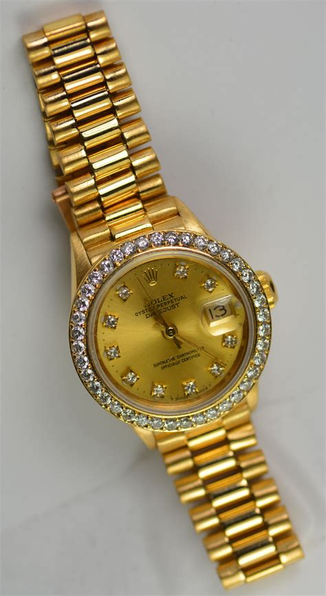 rolex ring gold plated|are rolex watches real gold.